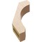 Ekena Millwork 3-inch W x 10-inch D x 14-inch H Legacy Rough Cedar Woodgrain TimberThane Knee Brace, Primed BRCUR03X10X14LECRCPR - alternate 4